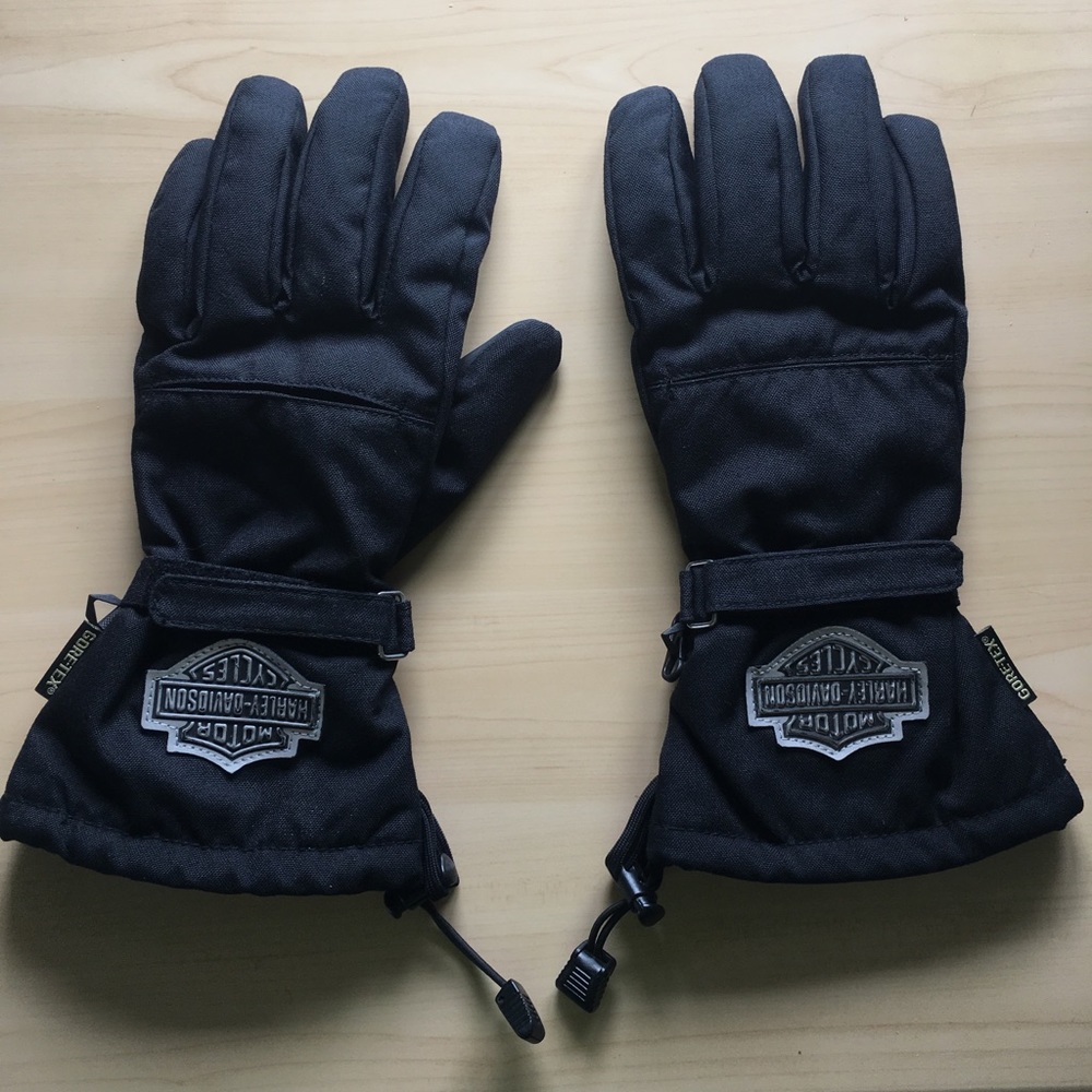 Harley Davidson men’s waterproof nylon gloves